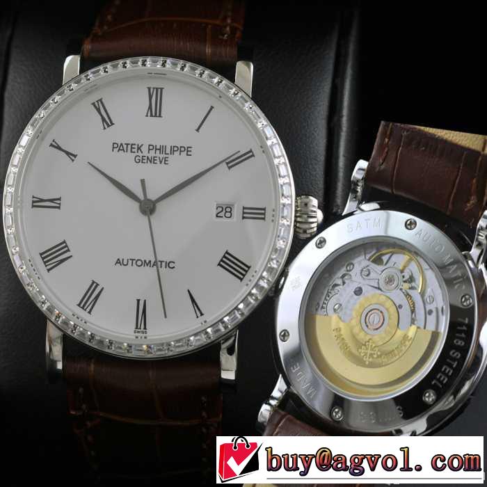 自動巻き スイスムーブメント  男性用腕時計 patek philippe philippe パテックフィリップ  メンズ腕時計